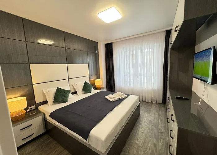 Daire Luxury Glam Center Area Bükreş